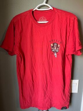 Sullen Men's Red Graphic Tee